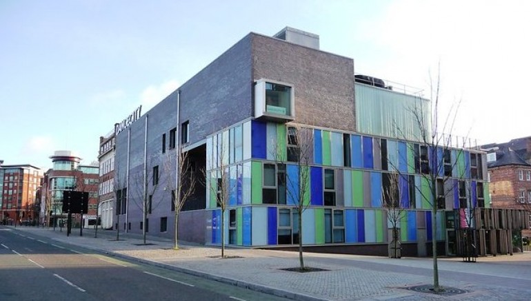 Exterior of Dance City building