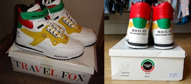 Travel fox trainers 90s new arrivals