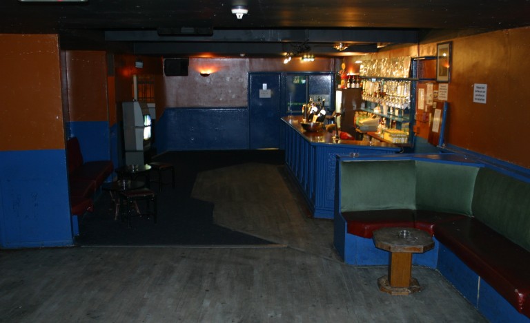 Interior of the old WHQ Club