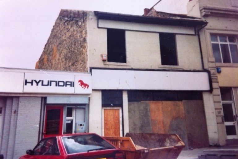 Club Afrika and the original WHQ building