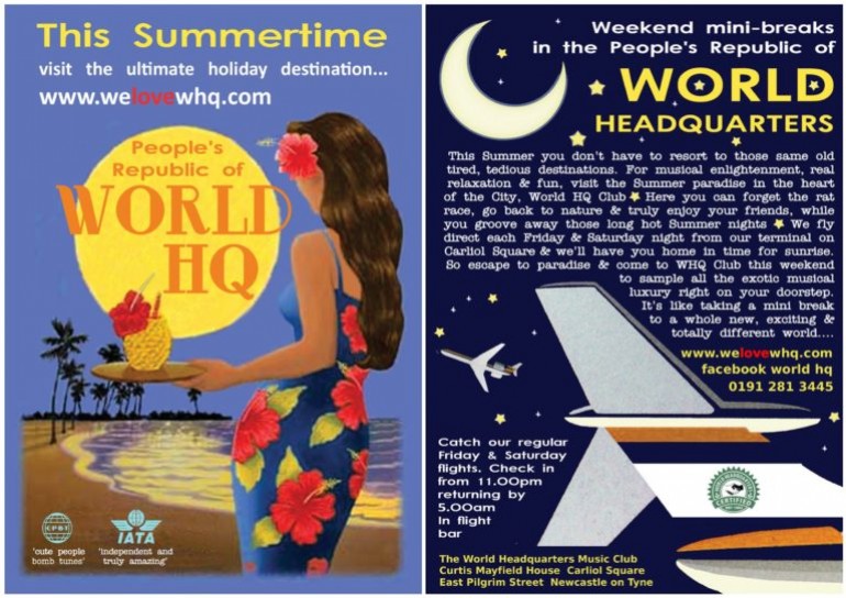 This little belter was made from a 50's magazine ad for visiting Cuba that we stumbled upon....
