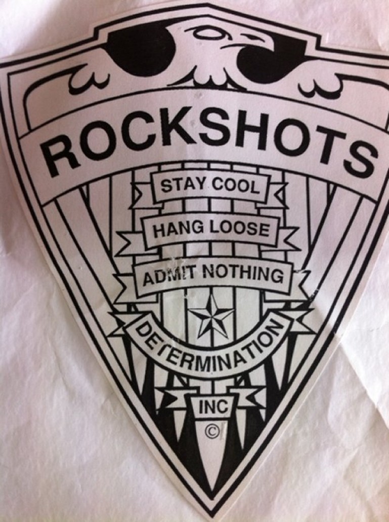 Rockshots Shield Badge