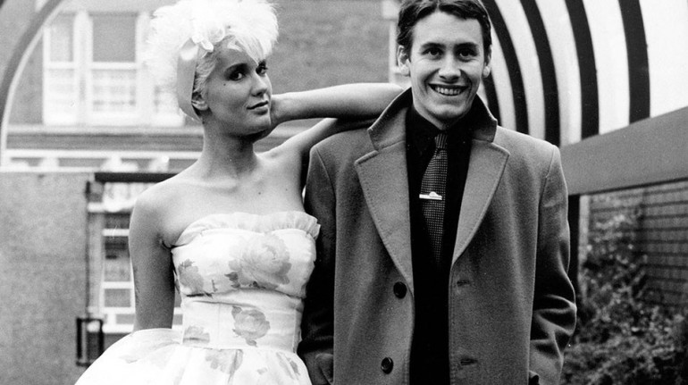 Paula Yates and Jools Holland