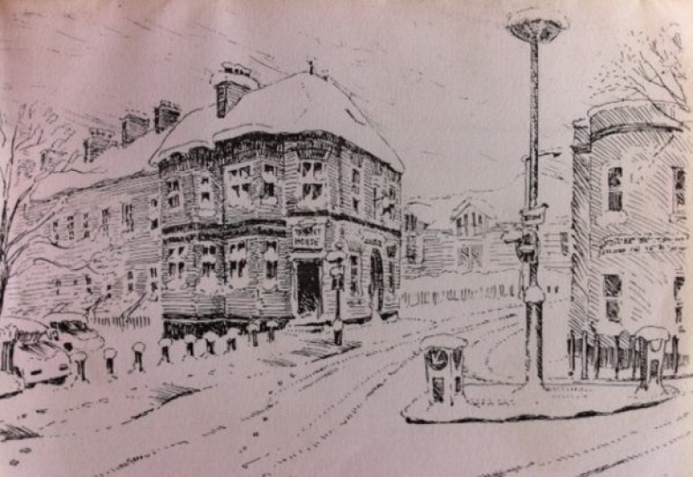 An artists rendition of Trent House