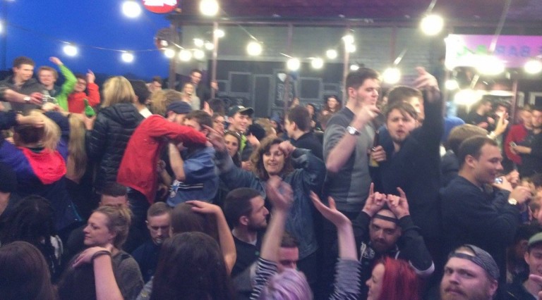 The Tyne Bar Crowd