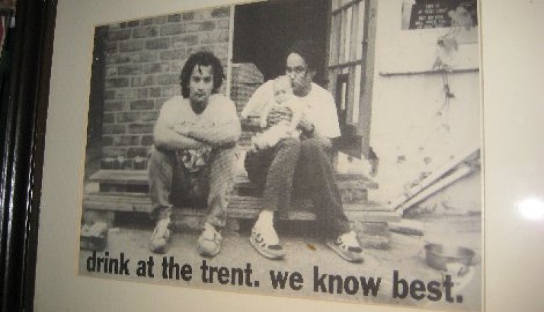 Vintage framed Trent ad featuring Clive, Tom & Buster Caulker - 1991.