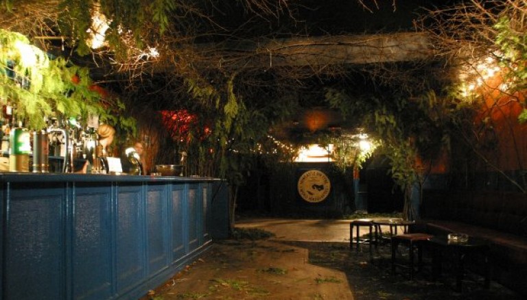 The grotto inside old WHQ